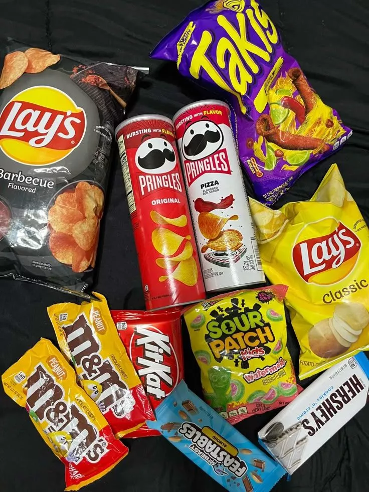 Chipsy a Snacky